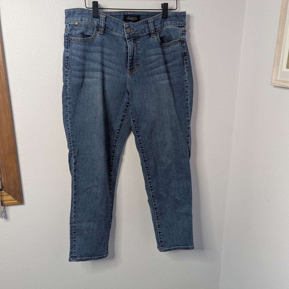 Talbots Flawless Five-Pocket Boyfriend Jeans,‎ Petite 10